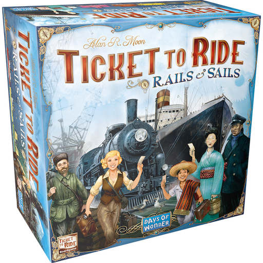 Ticket to Ride: Rails & Sails - Premium Board Game - Just $89.99! Shop now at Retro Gaming of Denver