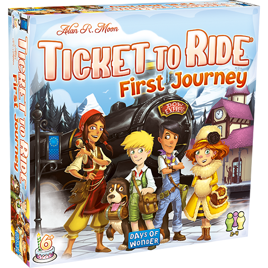 Ticket to Ride: First Journey Europe - Premium Board Game - Just $34.99! Shop now at Retro Gaming of Denver