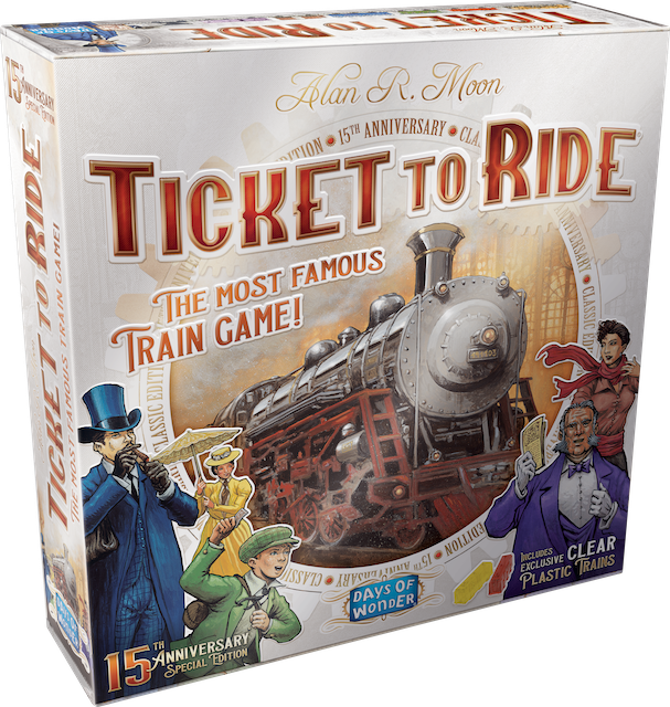 Ticket to Ride: 15th Anniversary Edition - for just $49.99! 