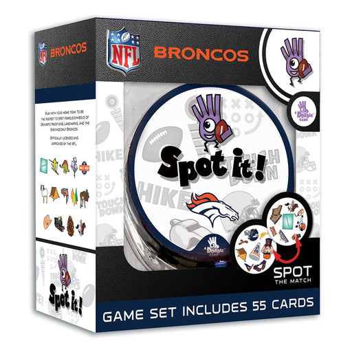 Denver Broncos Spot It! Card Game - Just $12.99! Shop now at Retro Gaming of Denver