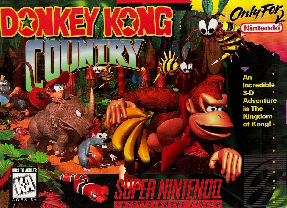 Donkey Kong Country (Super Nintendo) - for just $0! 