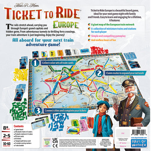 Ticket to Ride: Europe (Second Edition) - for just $49.99! 
