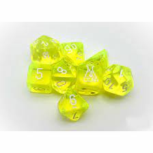 CHESSEX: POLYHEDRAL LAB DICE DICE SETS - for just $13.98! 