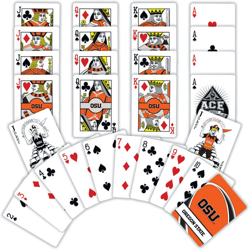 Oregon State Beavers Playing Cards - 54 Card Deck - Premium Dice & Cards Sets - Just $5.59! Shop now at Retro Gaming of Denver