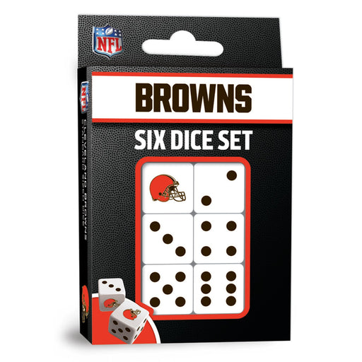 Cleveland Browns Dice Set - Premium Dice & Cards Sets - Just $7.99! Shop now at Retro Gaming of Denver