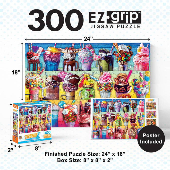 Trendz - Freakshakes 300 Piece EZ Grip Jigsaw Puzzle - for just $14.99! 