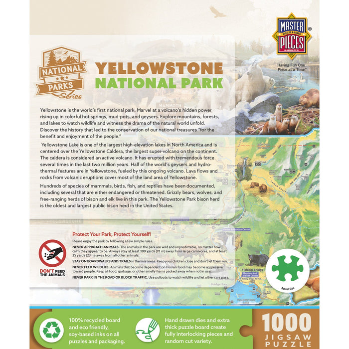 Yellowstone National Park 1000 Piece Jigsaw Puzzle - Just $16.99! Shop now at Retro Gaming of Denver