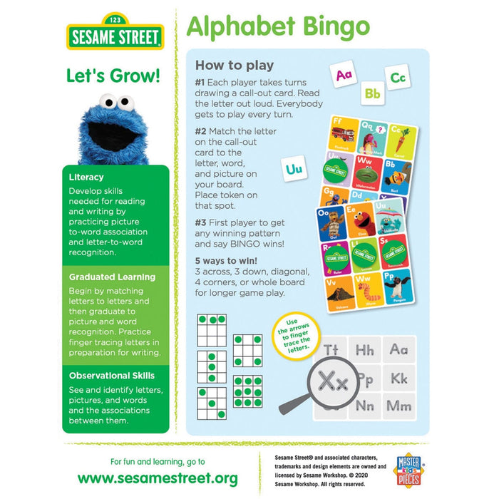 Sesame Street Alphabet Bingo - for just $12.99! 