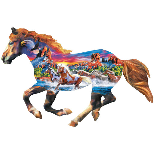 Contours - Sedona Spirit 1000 Piece Shaped Jigsaw Puzzle - Just $16.99! Shop now at Retro Gaming of Denver