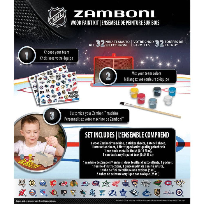 NHL - Zamboni Wood Paint Kit - for just $19.99! 