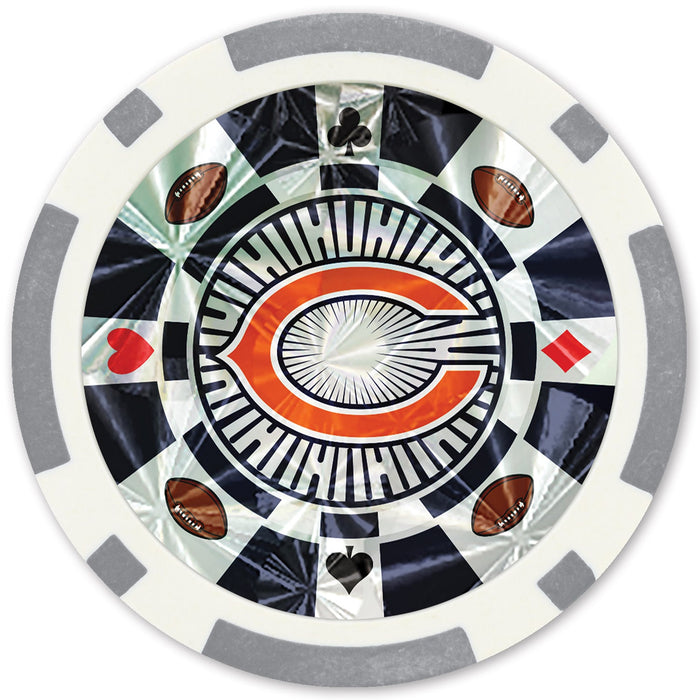 Chicago Bears 20 Piece Poker Chips - Just $5.99! Shop now at Retro Gaming of Denver