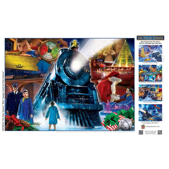 The Polar Express - Ride 500 Piece Glitter Jigsaw Puzzle - for just $14.99! 