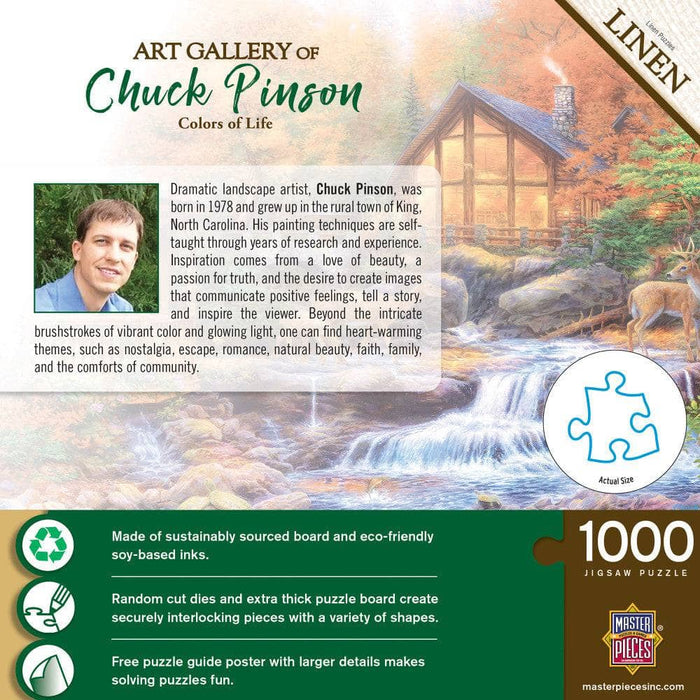 Art Gallery - Colors of Life 1000 Piece Jigsaw Puzzle - for just $16.99! 
