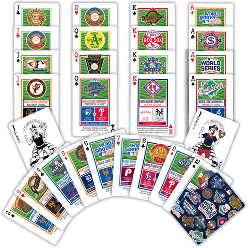 MLB World Series Playing Cards - 54 Card Deck - Premium Dice & Cards Sets - Just $6.99! Shop now at Retro Gaming of Denver