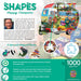 Shapes - Happy Campers 1000 Piece Shaped Jigsaw Puzzle - for just $16.99! 