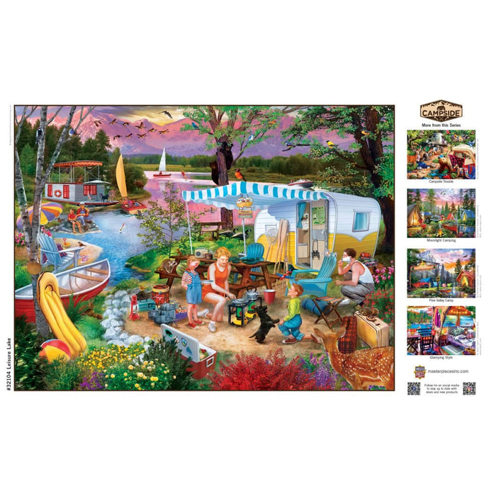 Campside - Leisure Lake 300 Piece EZ Grip Jigsaw Puzzle - for just $14.99! 