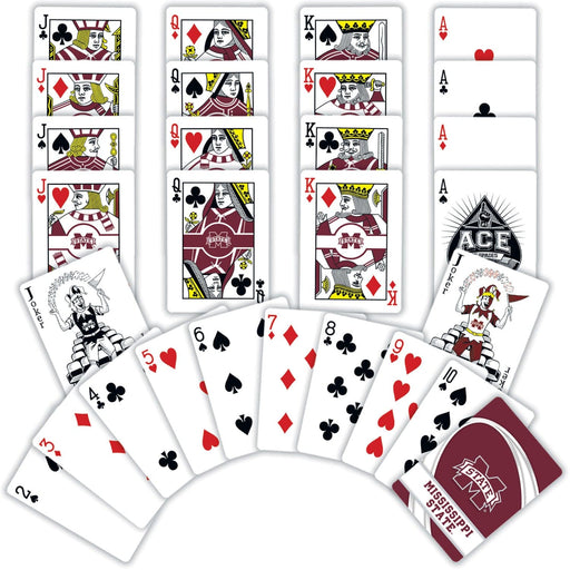 Mississippi State Bulldogs Playing Cards - 54 Card Deck - for just $7.99! 