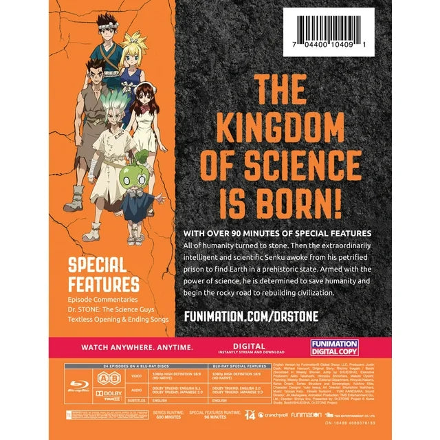 Dr. Stone: Season One - Limited Edition Steelbook (Blu-ray) - for just $54.99! 