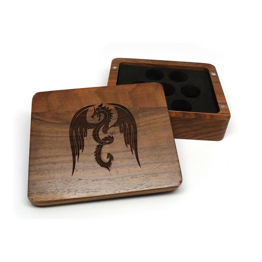 Flying Dragon Wooden Dice Case - Premium  - Just $29.95! Shop now at Retro Gaming of Denver