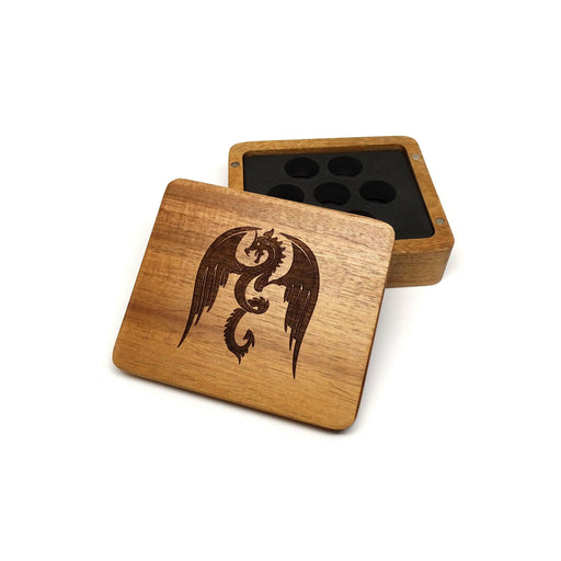 Flying Dragon Wooden Dice Case - Premium  - Just $29.95! Shop now at Retro Gaming of Denver