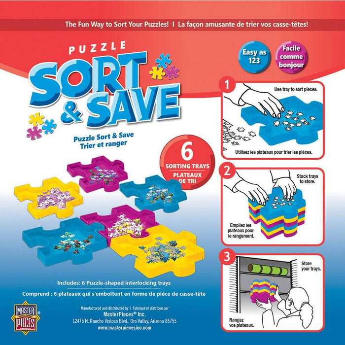 Jigsaw Puzzle Sort & Save - Sorting Trays - for just $16.99! 