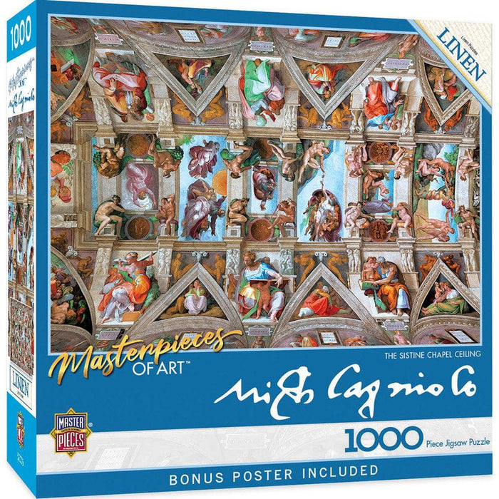 MasterPieces of Art - The Sistine Chapel Ceiling 1000 Piece Jigsaw Puzzle - for just $16.99! 