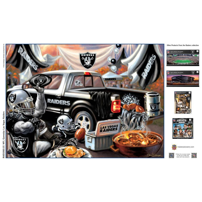 Las Vegas Raiders - Gameday 1000 Piece Jigsaw Puzzle - for just $19.99! 