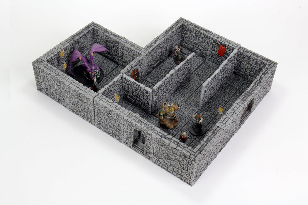 WarLock Tiles: Dungeon Tiles II - Full Height Stone Walls Expansion - for just $79.99! 