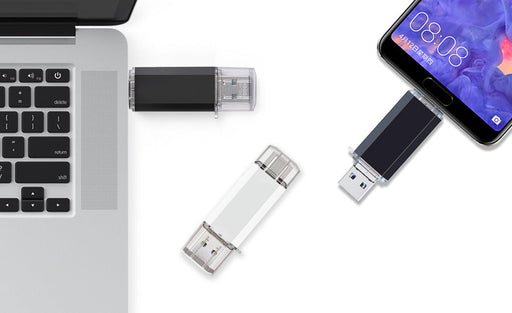 Unprinted Dual KO II Flash Drive - for just $4.99! 