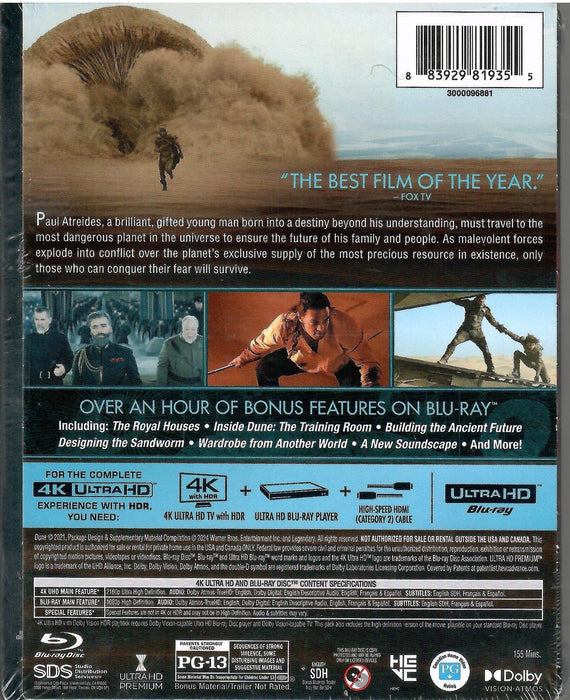 Dune - Limited Edition Glow In The Dark Steelbook (4K Ultra HD + Blu-ray) - for just $44.99! 
