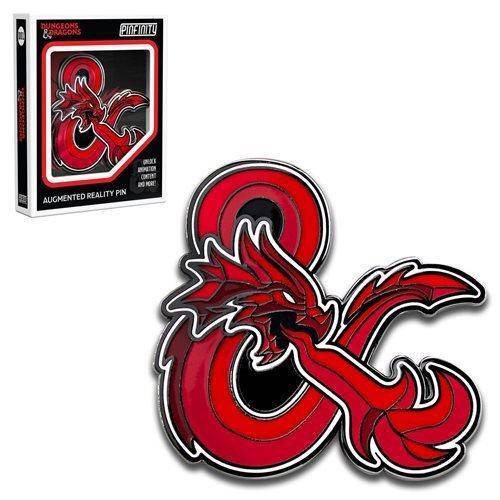Dungeons & Dragons Ampersand Augmented Reality Enamel Pin - for just $13.12! 