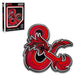 Dungeons & Dragons Ampersand Augmented Reality Enamel Pin - for just $13.12! 