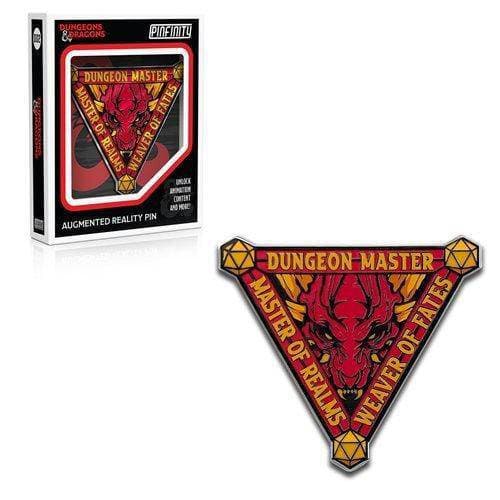 Dungeons & Dragons Master Augmented Reality Enamel Pin - for just $13.12! 