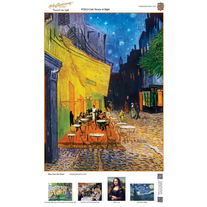 MasterPieces of Art - Cafe Terrace at Night 1000 Piece Jigsaw Puzzle - for just $16.99! 