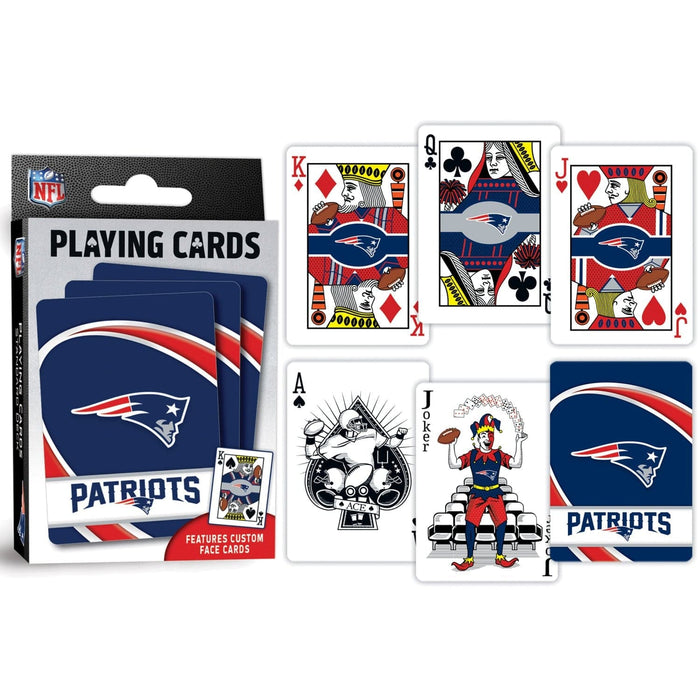 New England Patriots Playing Cards - 54 Card Deck - for just $7.99! 