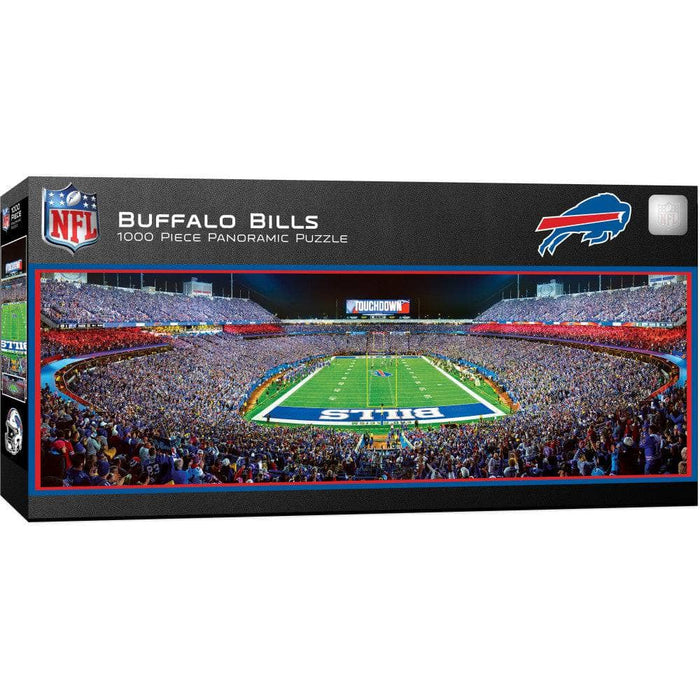 Buffalo Bills - 1000 Piece Panoramic Jigsaw Puzzle - End View - for just $19.99! 
