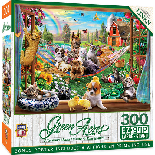 Green Acres - Afternoon Siesta 300 Piece EZ Grip Jigsaw Puzzle - Just $14.99! Shop now at Retro Gaming of Denver