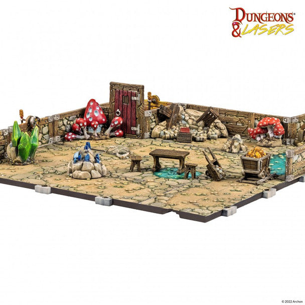 Dungeons & Lasers: Dwarven Mine Props - for just $15! 