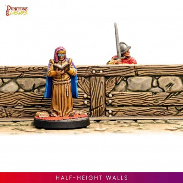 Dungeons & Lasers: Dwarven Mine Half-Height Walls - for just $59! 