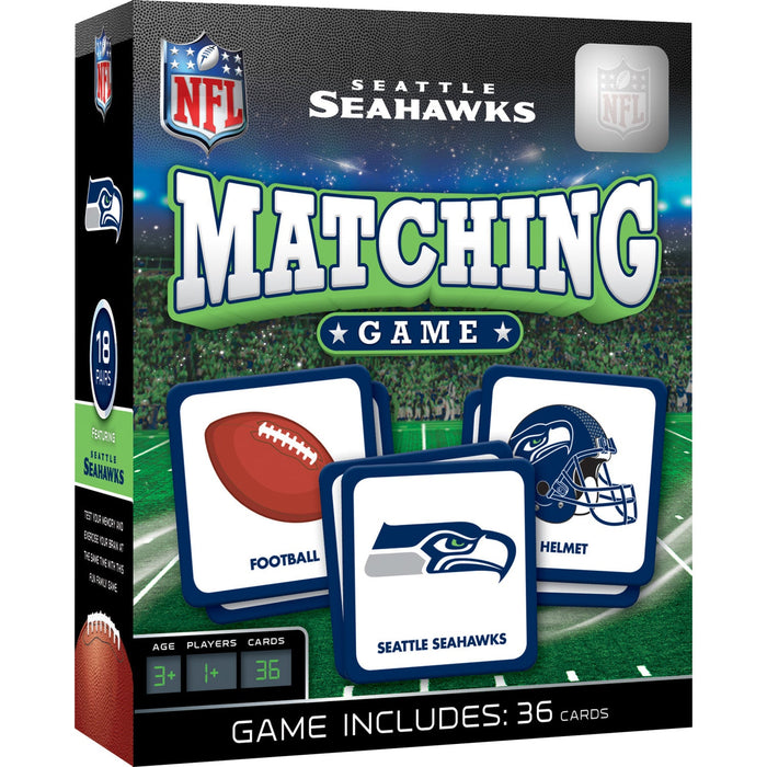 Seattle Seahawks Matching Game - Just $10.39! Shop now at Retro Gaming of Denver