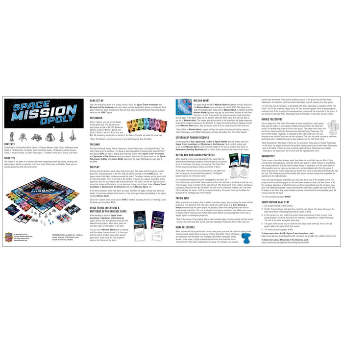 Space Mission Opoly Board Game - for just $29.99! 