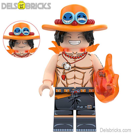 Portgas D Ace from ONE PIECE Anime Lego Minifigures custom toys New - Premium Minifigures - Just $4.99! Shop now at Retro Gaming of Denver