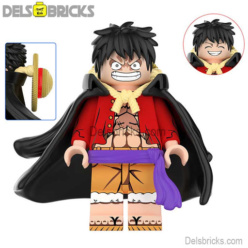 Monkey D Luffy Gear 4 Anime Minifigures (Lego-Compatible Minifigures) - Premium Minifigures - Just $4.99! Shop now at Retro Gaming of Denver
