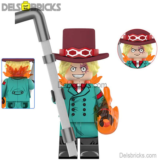 Sabo One Piece Anime Adventure Lego-Compatible Minifigures - Premium Minifigures - Just $5.50! Shop now at Retro Gaming of Denver