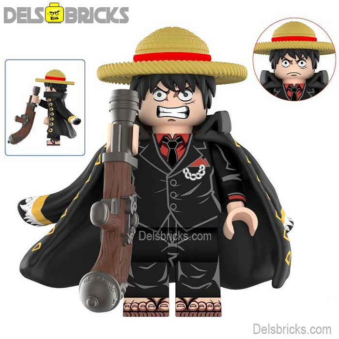 Monkey D Luffy ONE PIECE Suit & Tie Lego Anime Minifigures Custom Toys - Just $4.99! Shop now at Retro Gaming of Denver