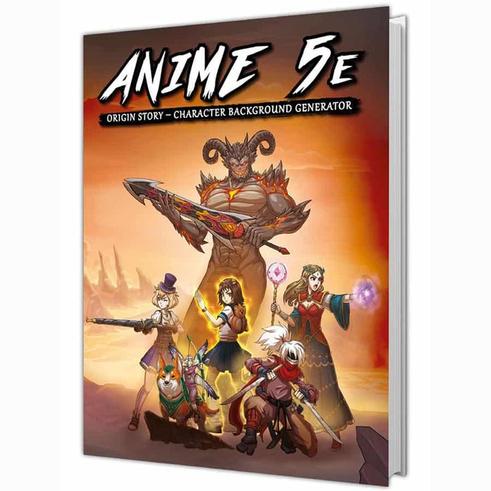 Anime 5E Origin Story: Character Background Generator - RPG - for just $39.99! 