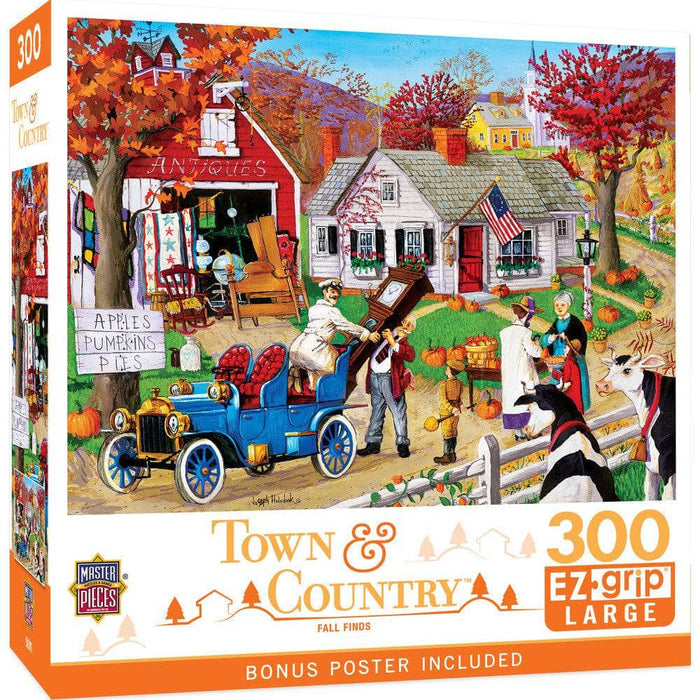 Town & Country - Fall Finds 300 Piece EZ Grip Jigsaw Puzzle - for just $14.99! 