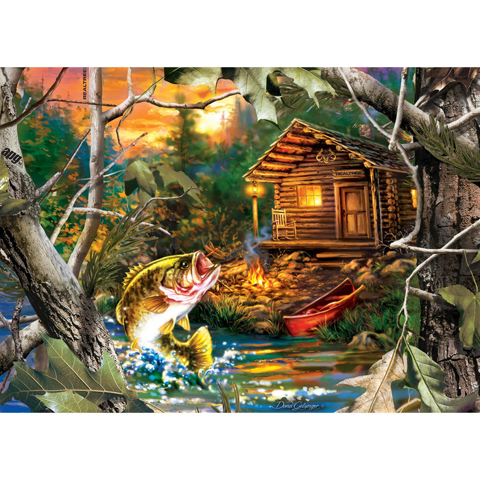 Realtree - The One That Got Away 1000 Piece Jigsaw Puzzle - Just $16.99! Shop now at Retro Gaming of Denver