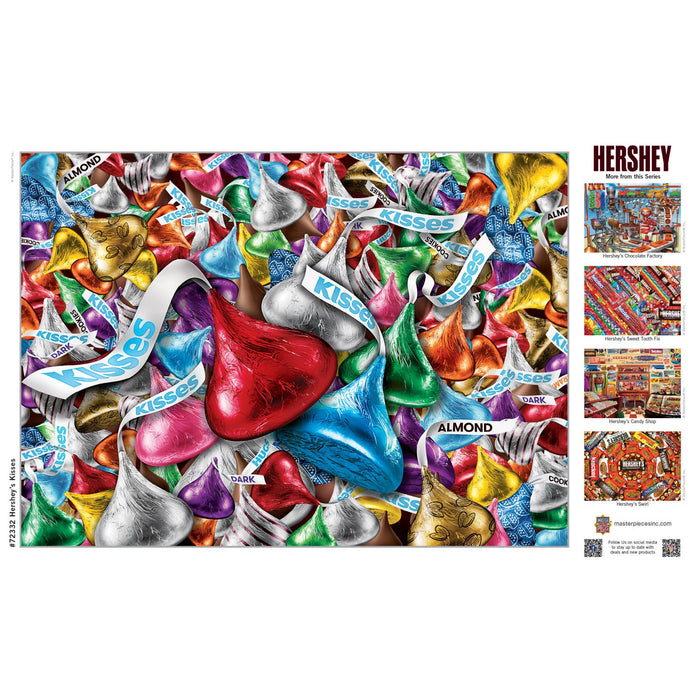 Hershey's Kisses - 1000 Piece Jigsaw Puzzle - Just $16.99! Shop now at Retro Gaming of Denver