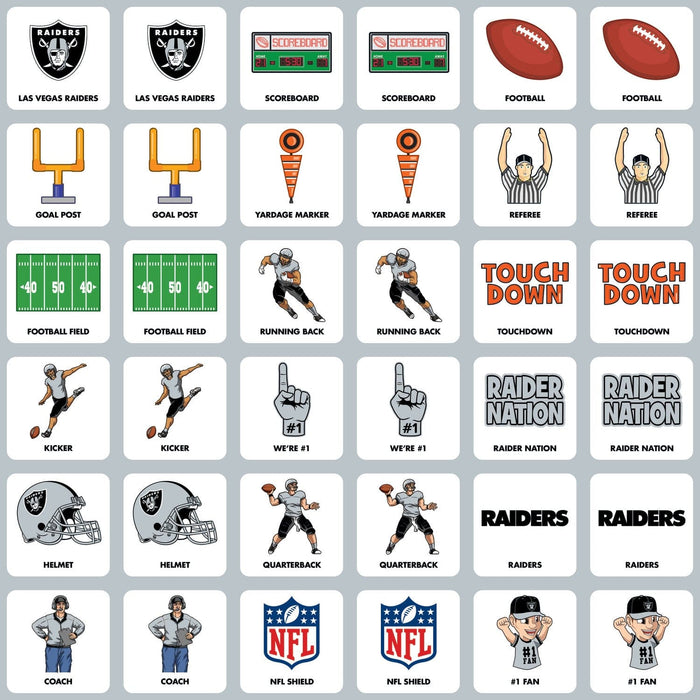 Las Vegas Raiders Matching Game - for just $12.99! 